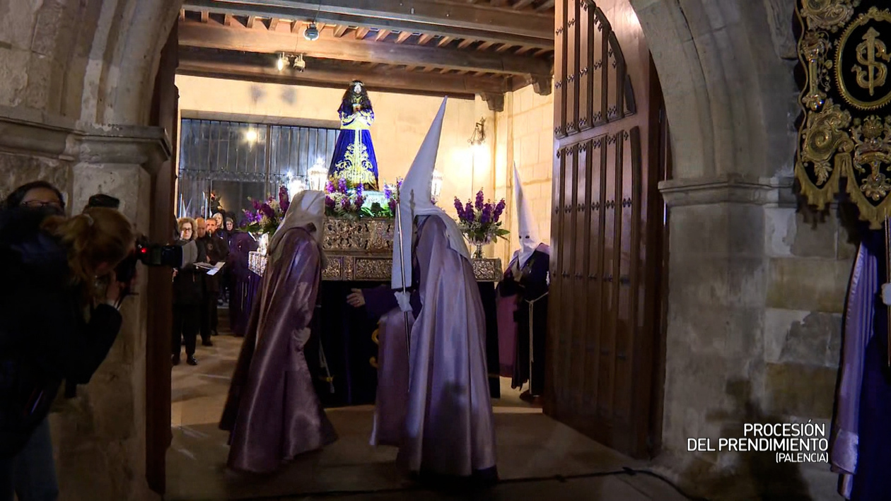Procesión del prendimiento (Palencia)