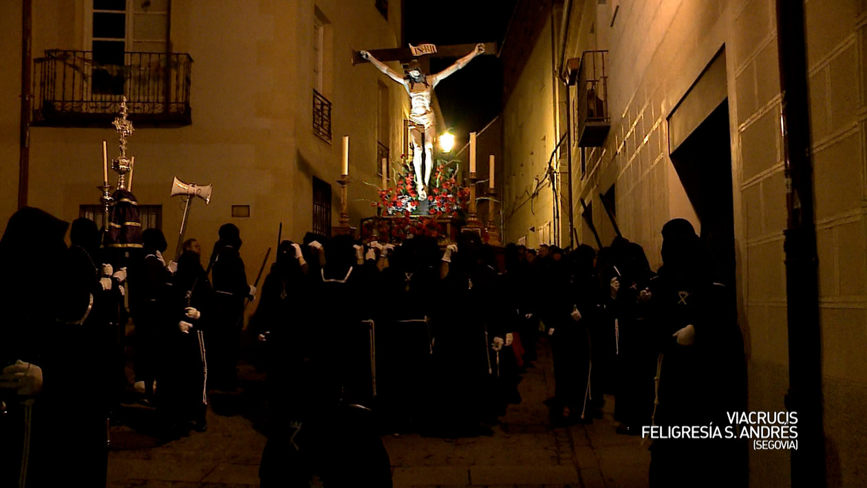 Viacrucis Feligresía San Andrés (Segovia)