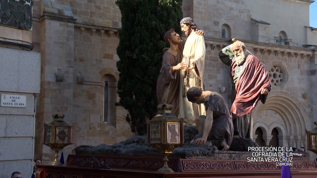 Procesión de la Cofradía de la Santa Vera Cruz (Zamora)