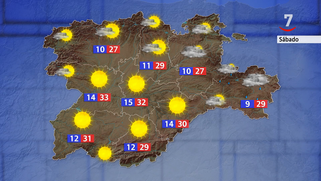 El tiempo en Castilla y León (21/08/2026)