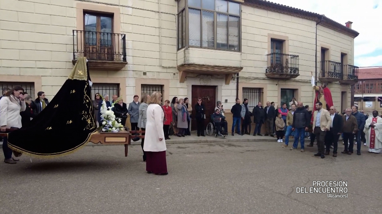 Domingo de Resurrección. Procesión del Encuentro (Alcañices, Zamora)