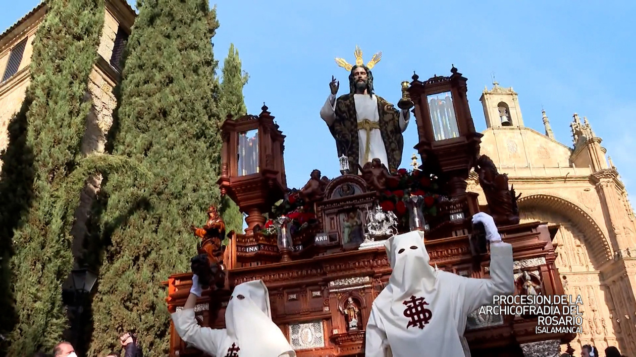 Procesión de la Archicofradía del Rosario, capataz (Salamanca)