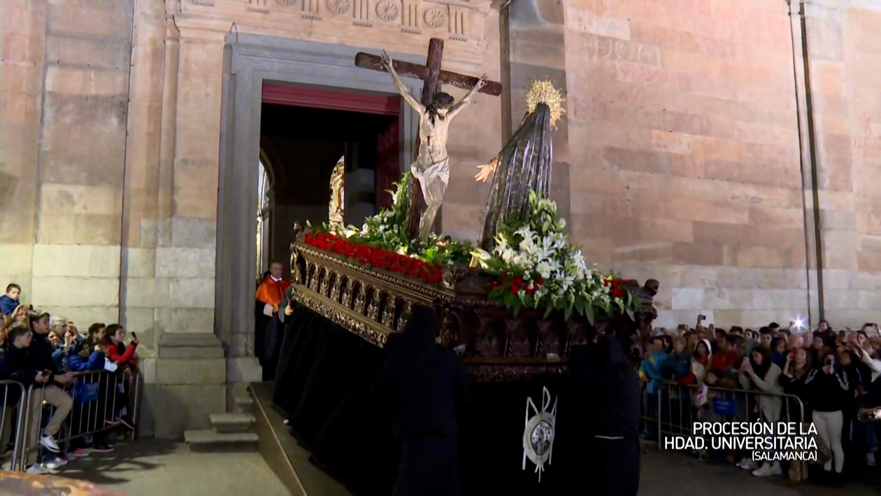 Procesión de la Hermandad Universitaria (Salamanca)