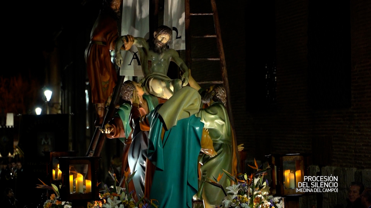 Procesión del silencio, descendimiento (Medina del Campo)