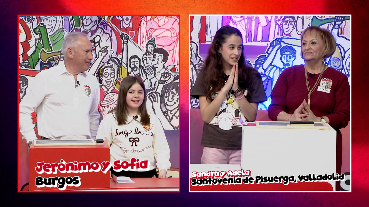 T2/E24: Jerónimo y Sofía de Burgos contra Adela y Sandra de Santovenia de Pisuerga (Valladolid)