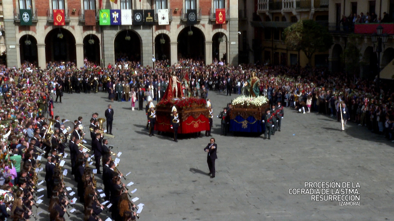 Procesión de la Cofradía de la Santísima Resurrección (Zamora)