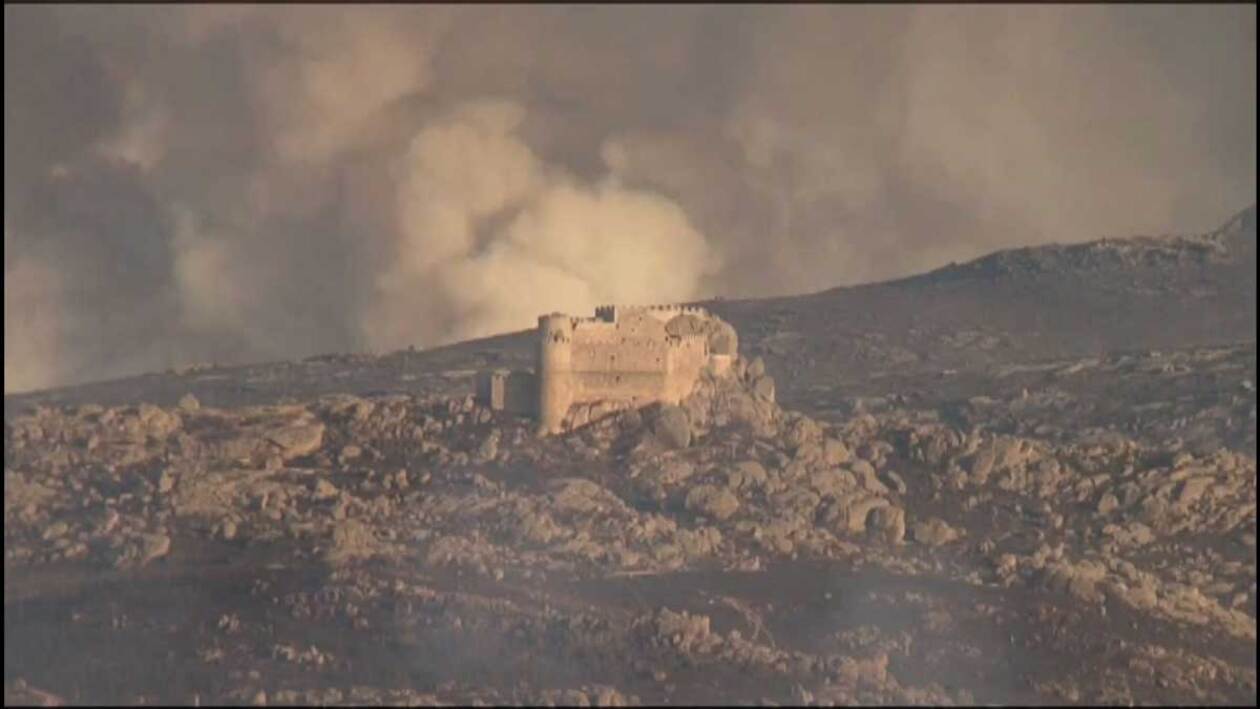 Dolor, impotencia e incertidumbre: las palabras que definen el incendio de Navalacruz