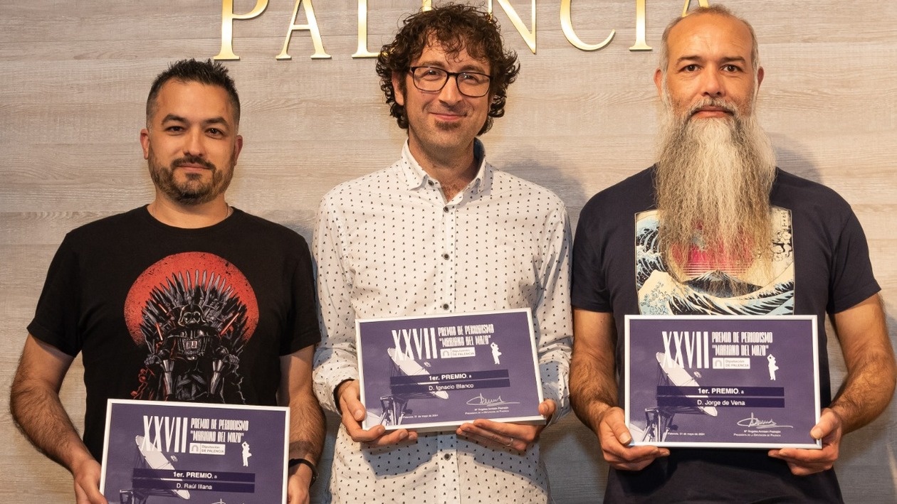 La 8 Palencia recibe el Premio 'Mariano del Mazo' por el trabajo ‘Café made in Palencia’