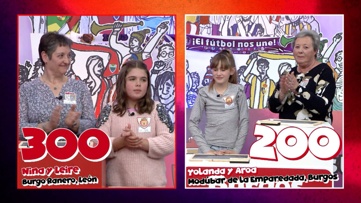 T1/E10: Nina y Leire de Burgo Ranero, León contra Yolanda y Aroa de Modúbar de la Emparedada, Burgos