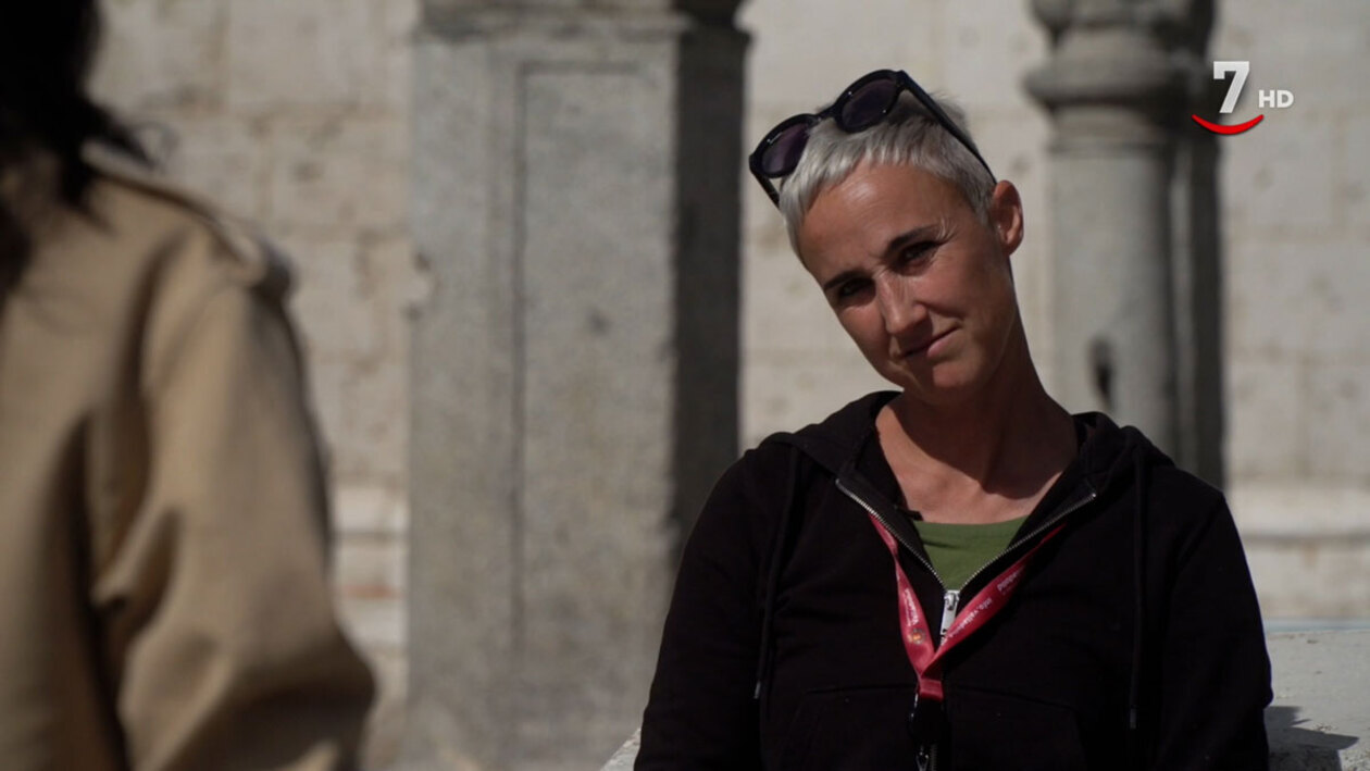 Mariona Moya funambulista y bailarina de La Córcoles: El riesgo está en la vida, todo el rato y a todas horas