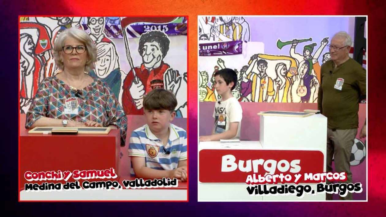 T1/E34: Conchi y Samuel de Medina del Campo (Valladolid) vs. Alberto y Marcos de Villadiego (Burgos)