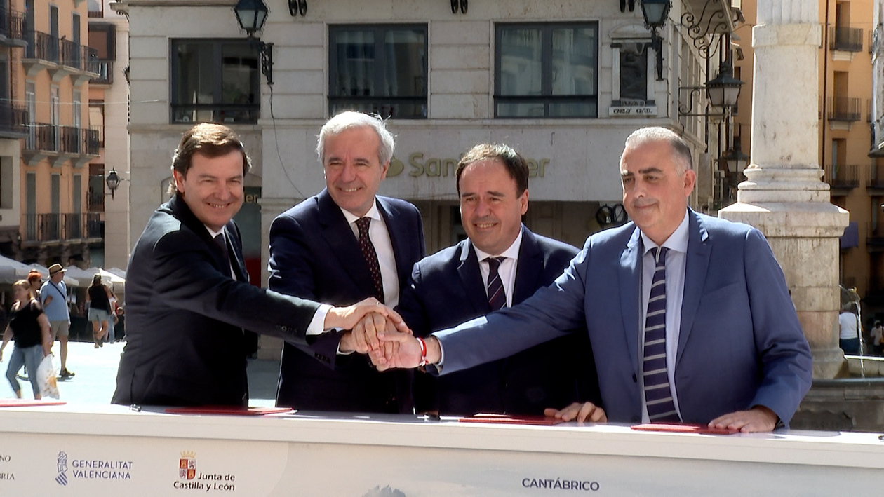 Castilla y León se suma a la 'Declaración de Teruel' para exigir un Corredor Cantábrico-Mediterráneo de altas prestaciones