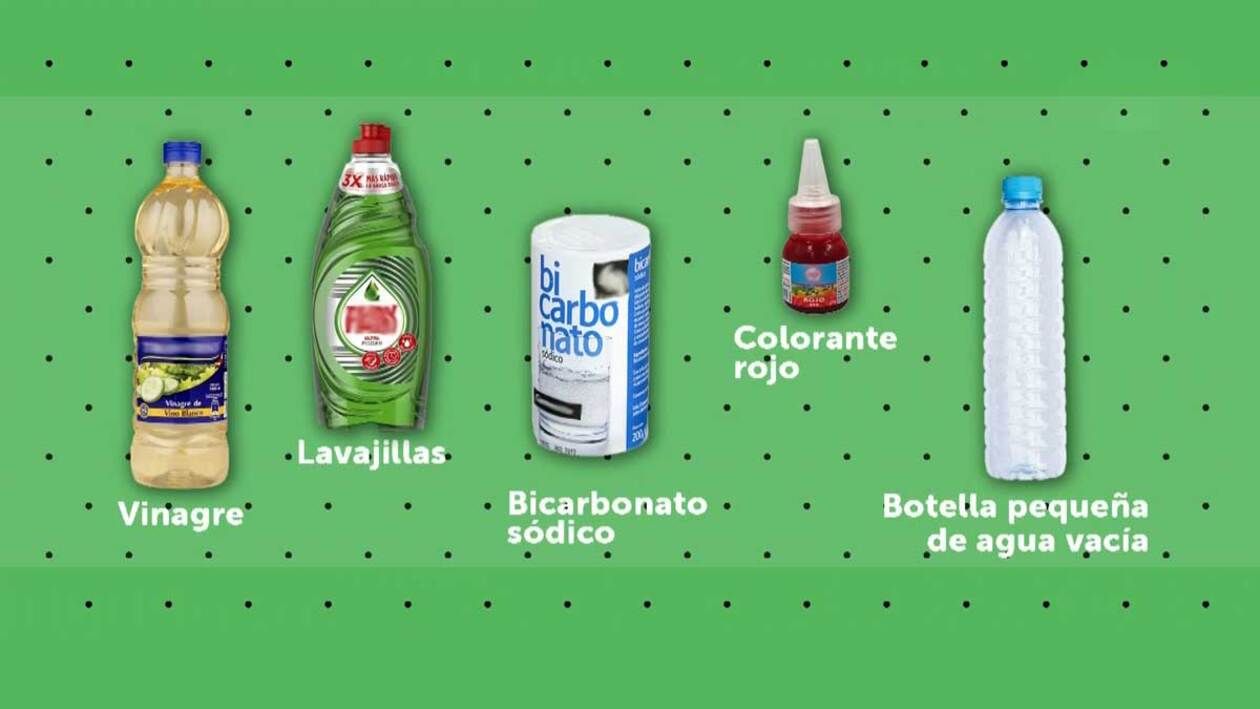 Cómo hacer un volcán