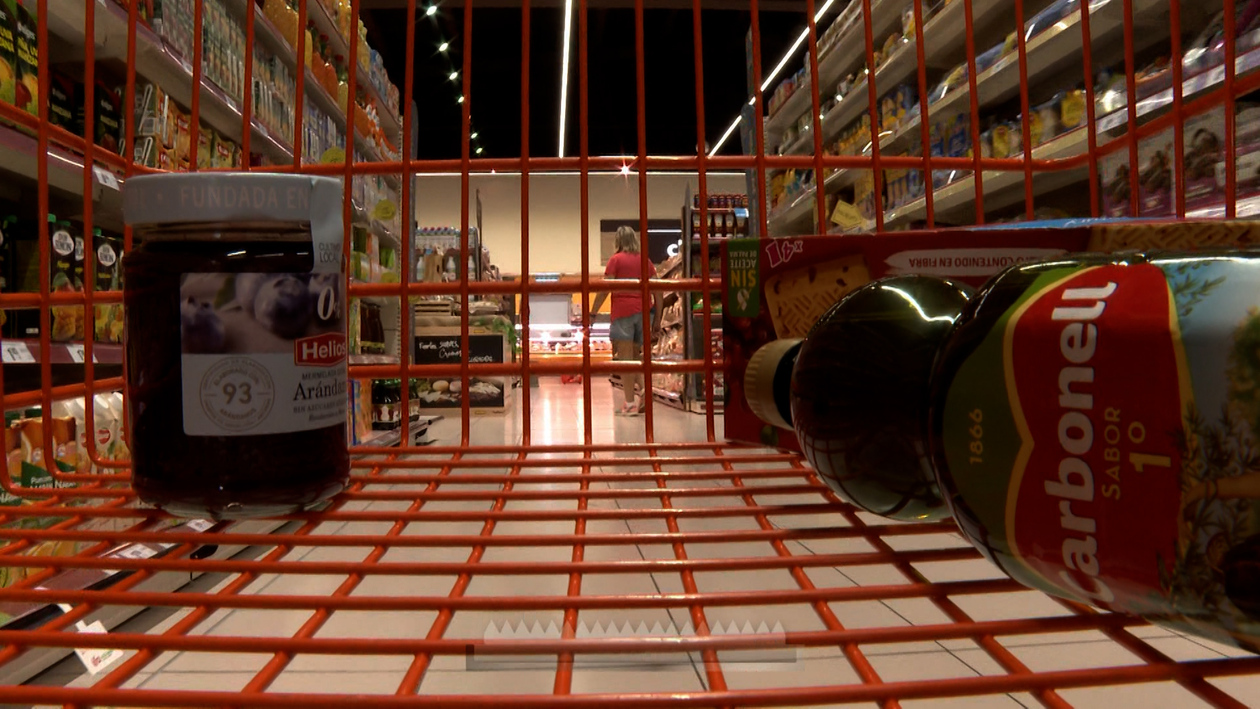 La cesta de la compra se encarece un 40% desde el año 2019