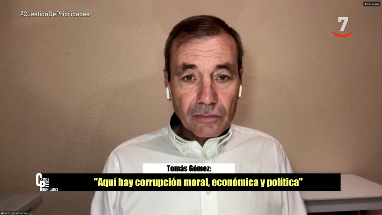 Tomás Gómez (exlíder del PSOE de Madrid): Dudo que Sánchez se vaya a ir en mucho tiempo, no sé si será posible la regeneración del PSOE