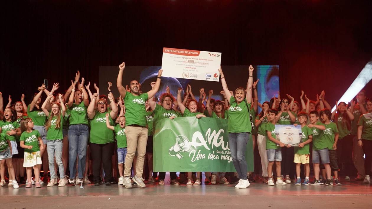 La Agrupación Musical de Guardo, ganadora del concurso de CyLTV ‘Ideas mágicas 2024’