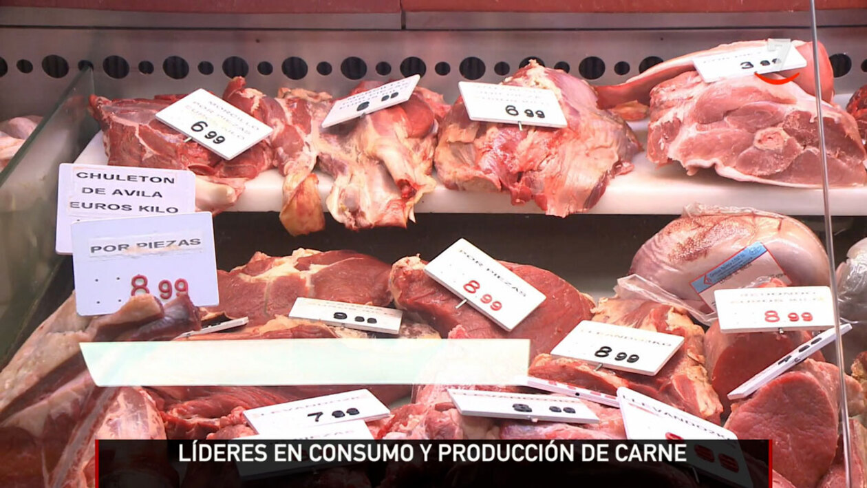 El consumo de carne sube un 6,4% en 2023