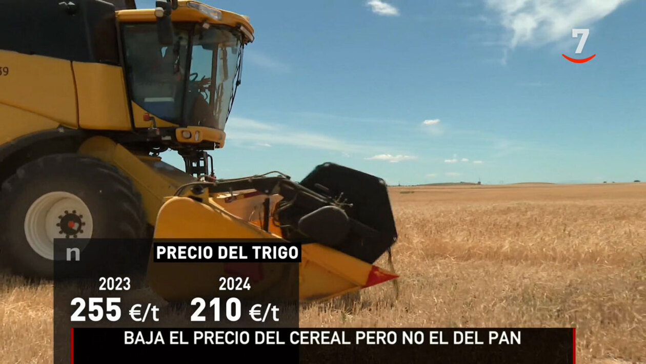 El precio del cereal decae