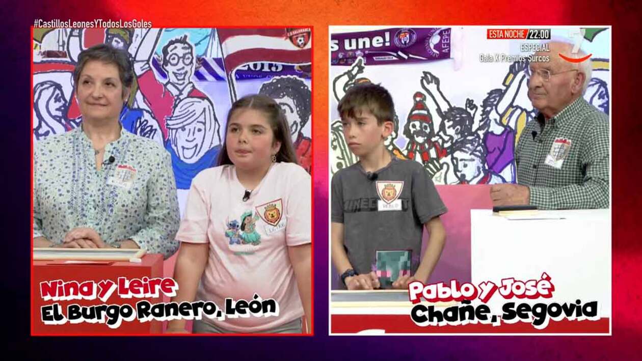 T1/E33: Nina y Leire de El Burgo Ranero (León) contra José y Pablo de chañe (Segovia)