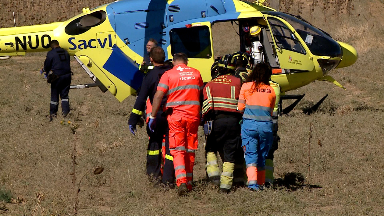 Al menos un muerto y cinco heridos en un accidente en la A-62 en Tordesillas
