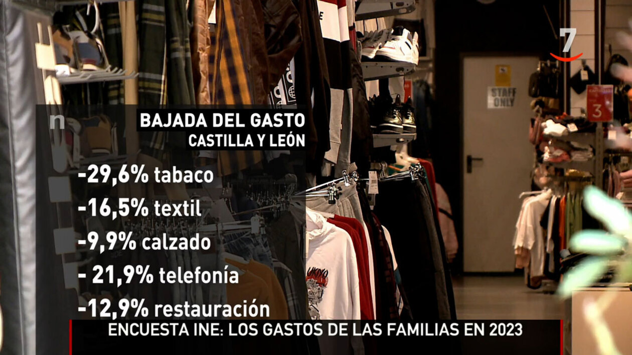 Las categorías en las que más gastan las familias de Castilla y León