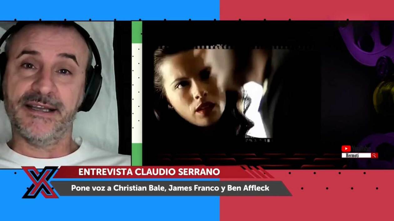 Claudio Serrano: Si estás empezando en el doblaje y tienes otro trabajo, no lo dejes o te comprometes a pasar hambre
