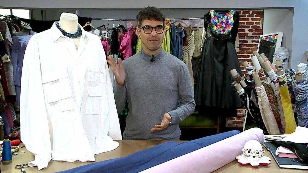 Las partes de una camisa