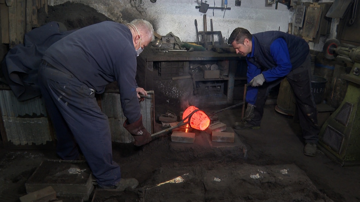 Los Perero, el bronce de Rioseco