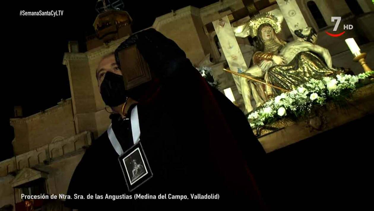 Procesión Nuestra Señora de Las Angustias, Medina del Campo (Valladolid)