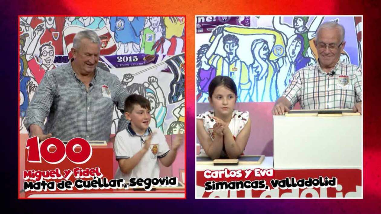 T1/E30: Miguel y Fidel de Mata de Cuéllar (Segovia) contra Carlos y Eva de Simancas (Valladolid)