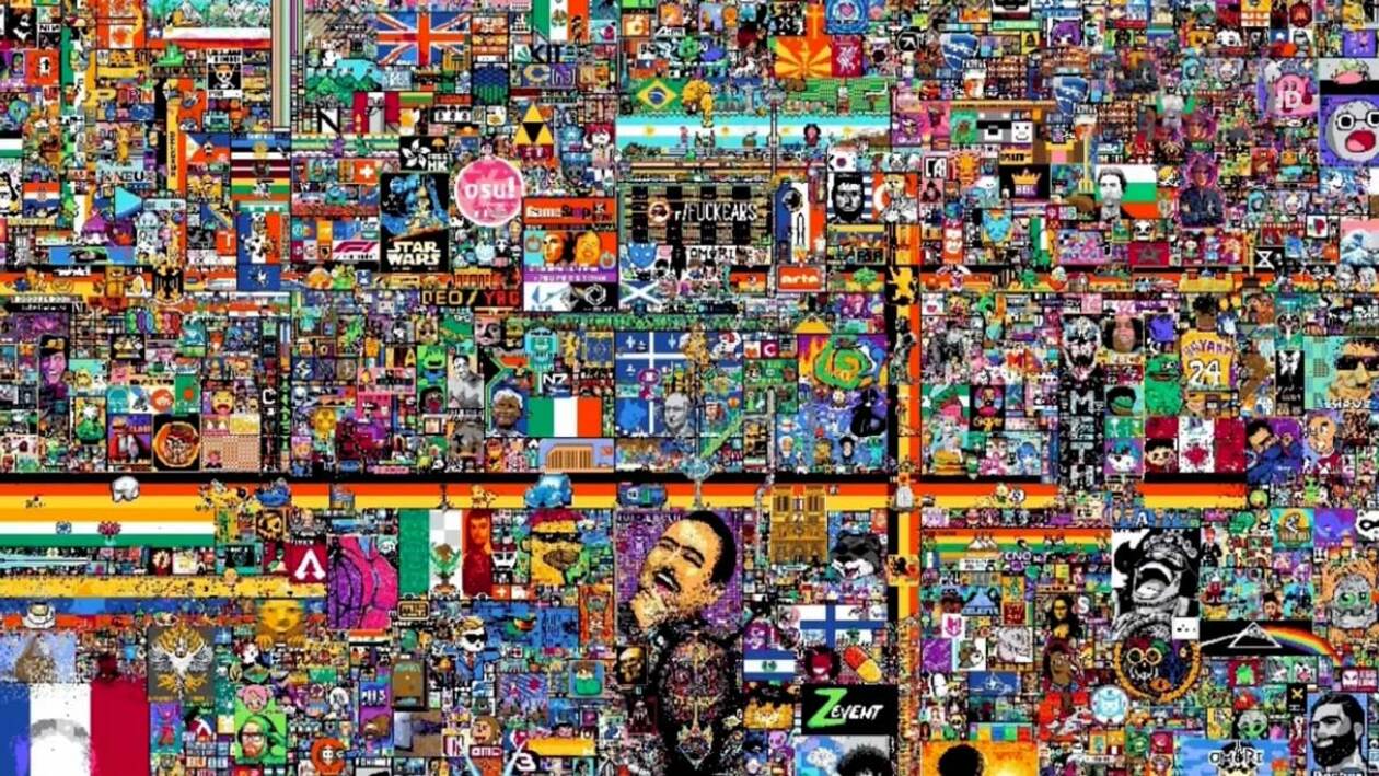 El mural de Reddit Place del que todo el mundo habla