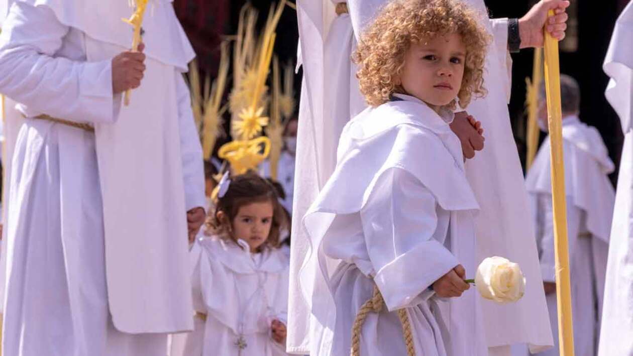 Miles de niños reciben 'La Borriquilla' en Castilla y León