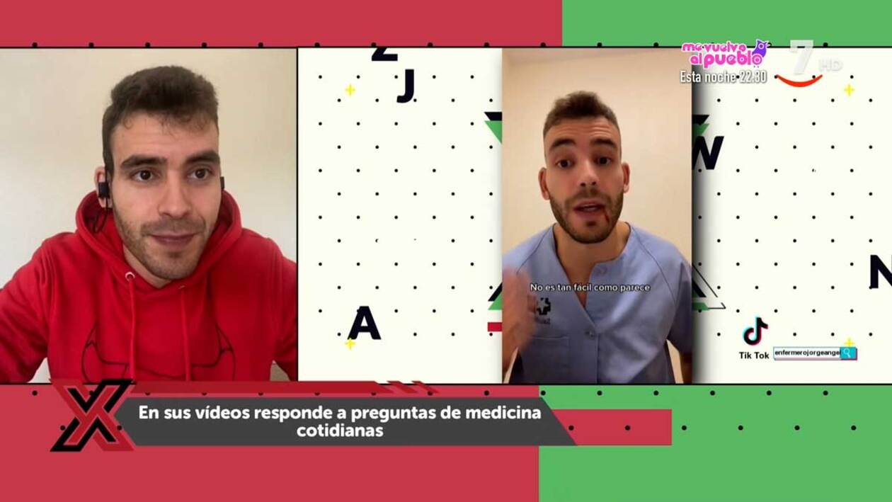 Entrevistamos a Jorge Ángel, el enfermero más viral en Tik Tok