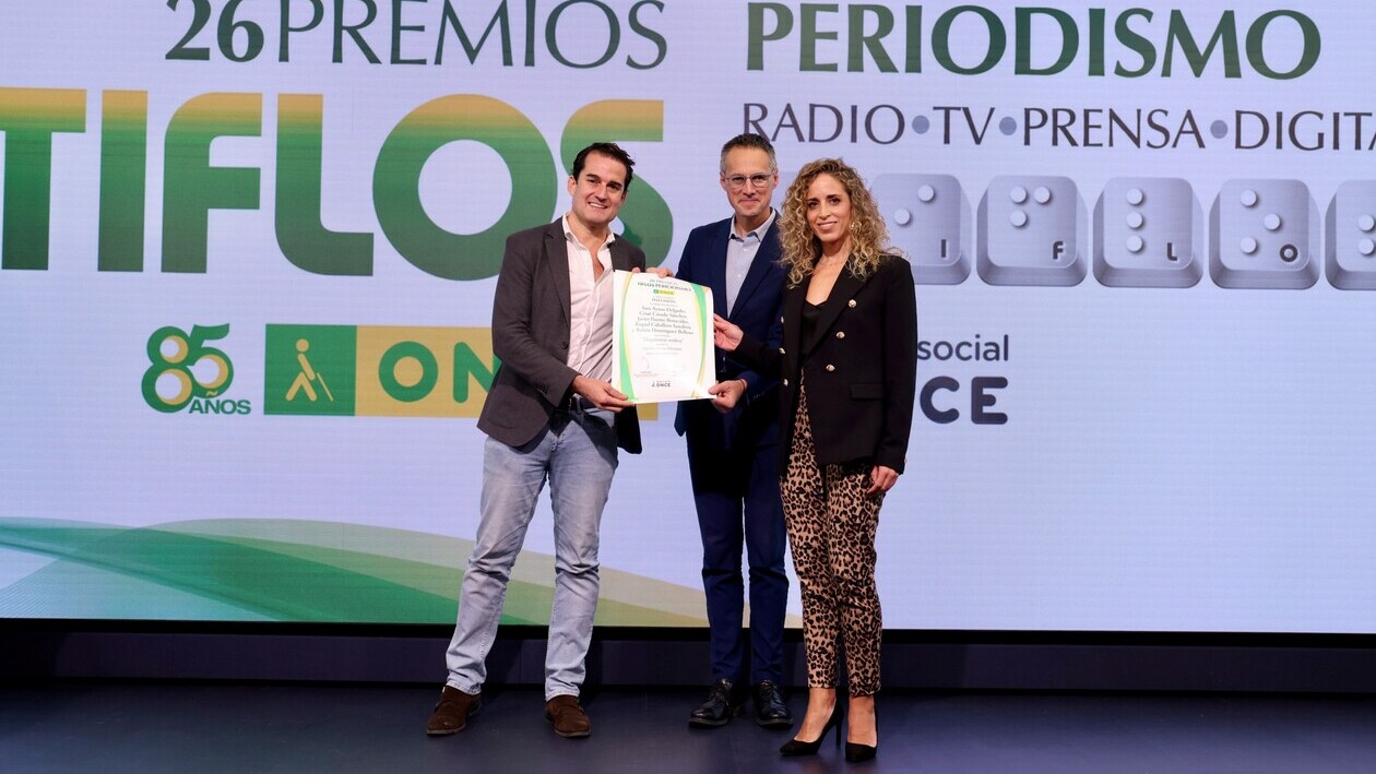 El programa de CyLTV 'Diagnóstico' recibe una Mención Especial en los Premios Tiflos de la ONCE