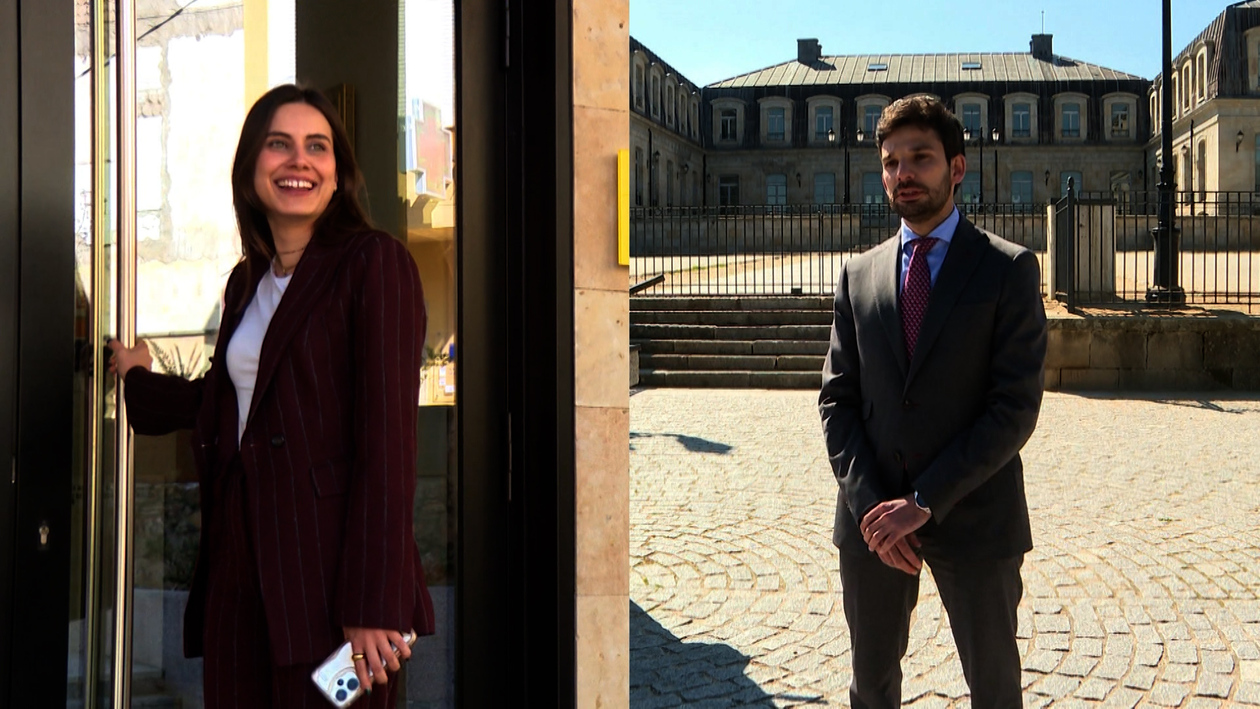 Carmen y Javier: jueces a los 27 años en Benavente y Piedrahíta