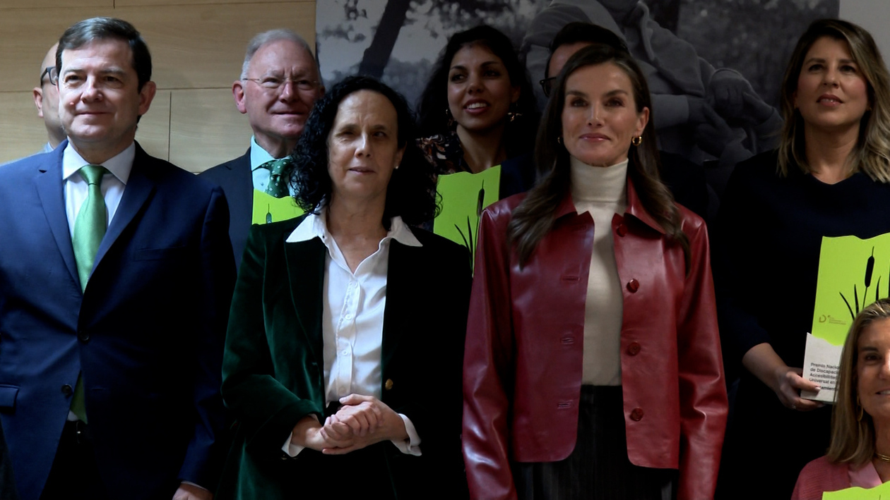 La Reina Letizia entrega los premios nacionales de discapacidad en Salamanca