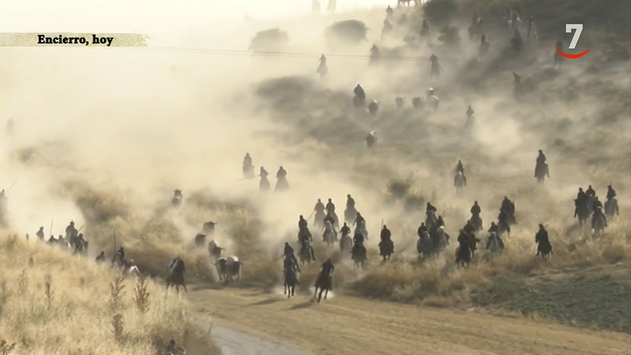 Cuarto encierro de Cuéllar (28/08/2024)
