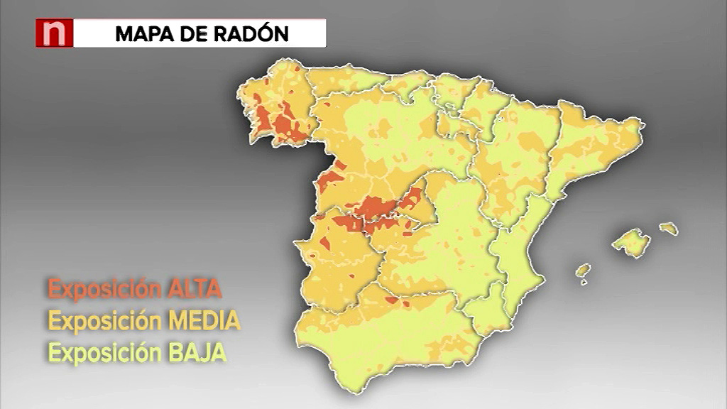 Los niveles de gas radón en Salamanca, Zamora y Ávila están entre los