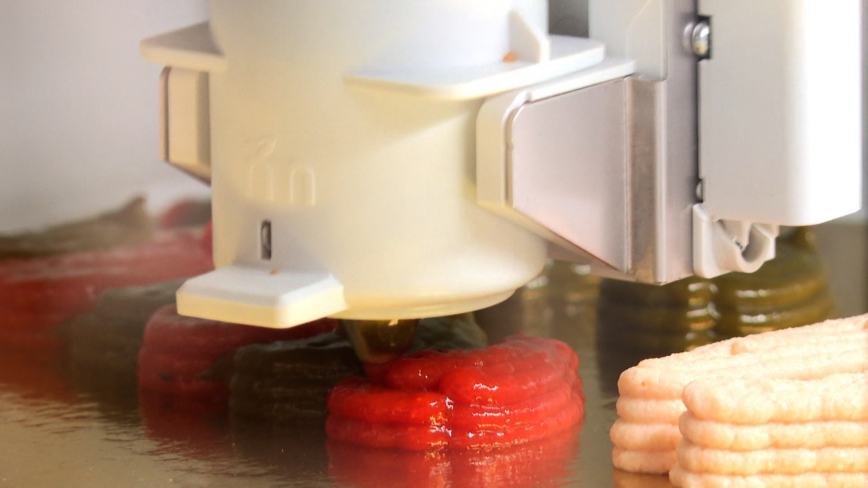 La impresión 3D devuelve el sabor y la forma a la comida para personas ...