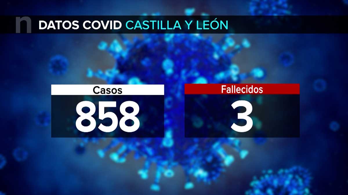 Castilla y León suma 858 casos de la COVID-19 con tres personas ...